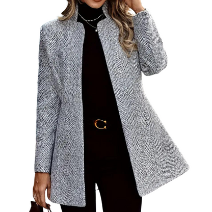 Women's Ankle Length Coat with Notch Lapels – Elegant Winter Coats for Women 3