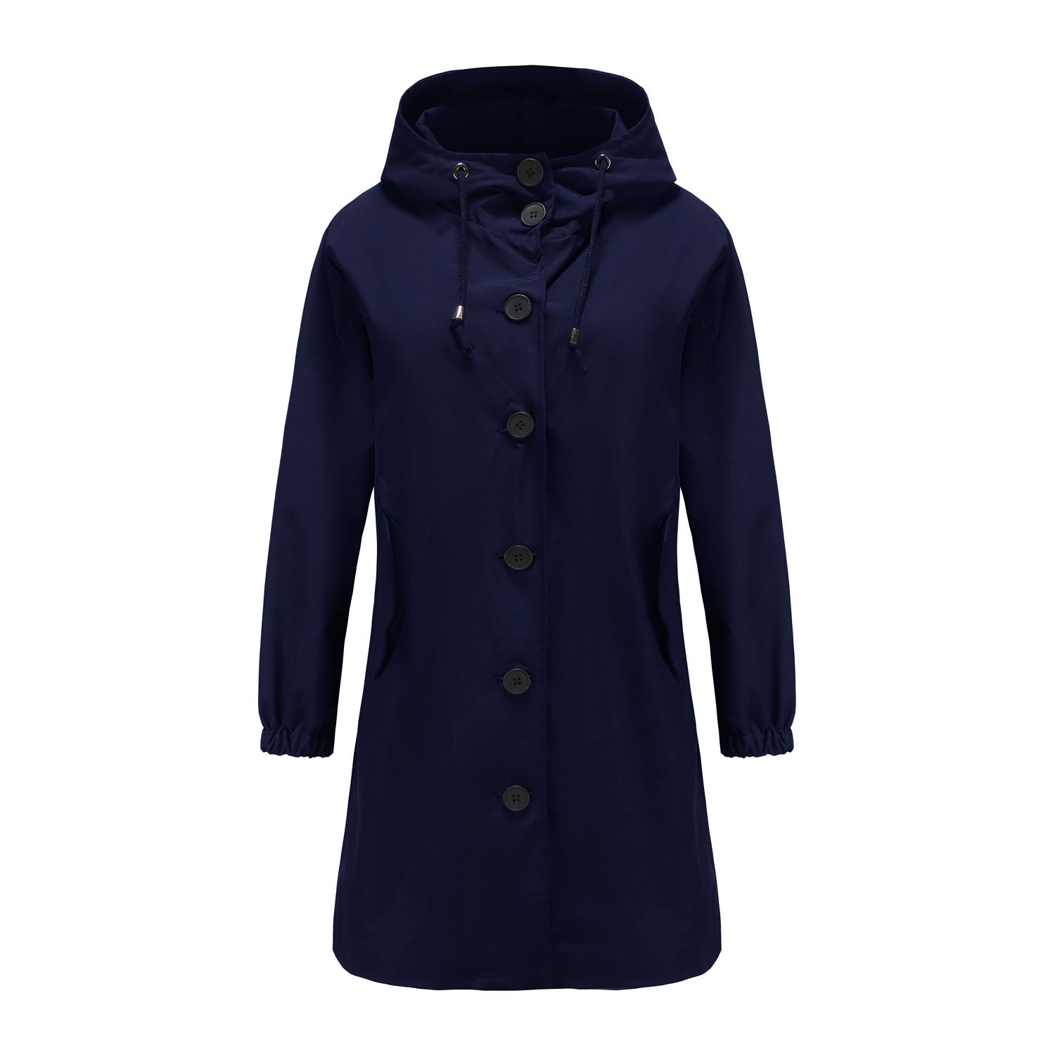 Women's Lightweight Waterproof Rain Jacket with Hood - Casual Outdoor Windbreaker 6