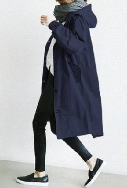 Women's Waterproof Rain Jacket, Lightweight Hooded Windbreaker for Outdoor Activities 4
