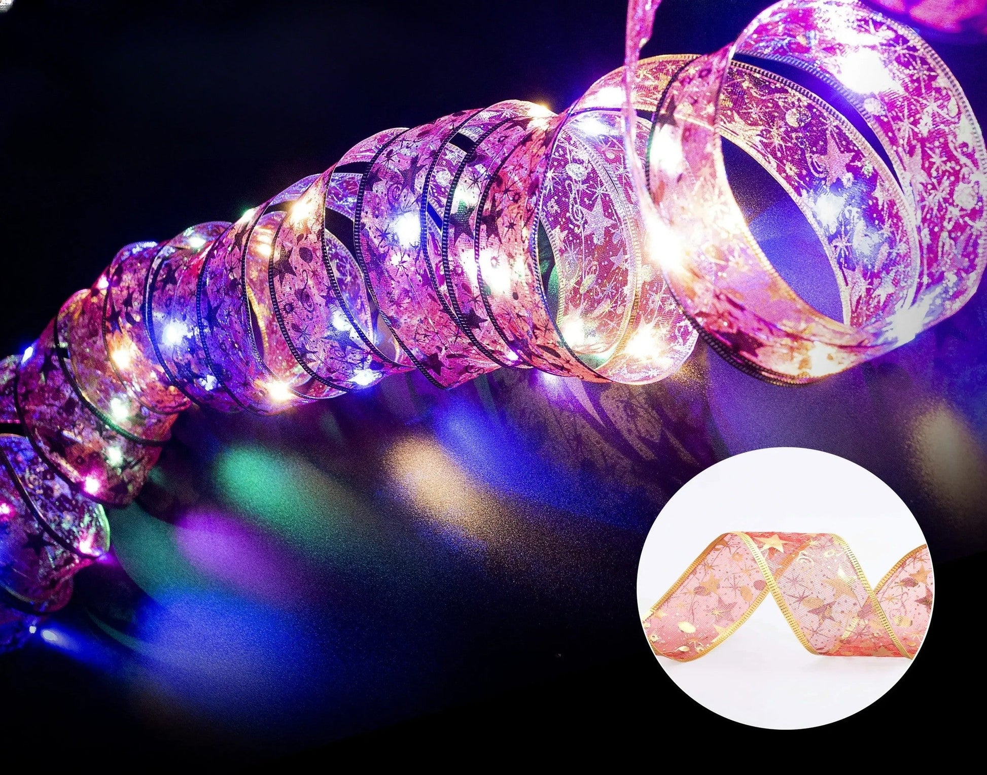 XmasSlinger | Weihnachtslichter und Bänder 8