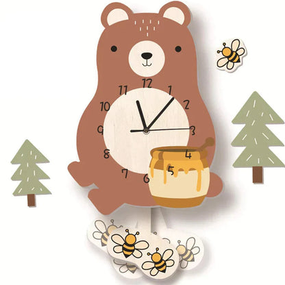 ZooClock - Pendeluhr für Kinder 7