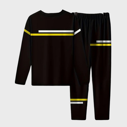 Herren Trainingsanzug Zweiteilig Atmungsaktiv Polyester für Komfort und Stil-1