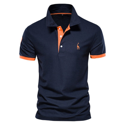 Variant image for Herren Polo Shirt Blau Größe M Baumwolle/Polyester-1