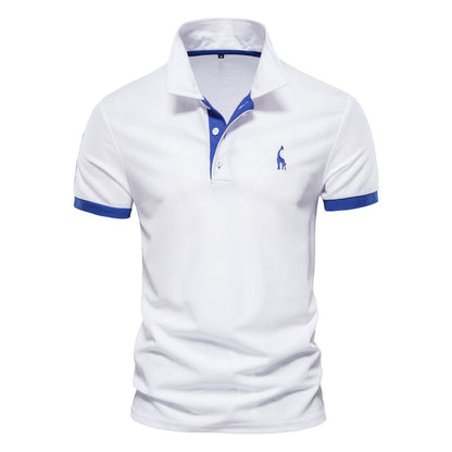 Variant image for Herren Polo Shirt Blau Größe M Baumwolle/Polyester-15