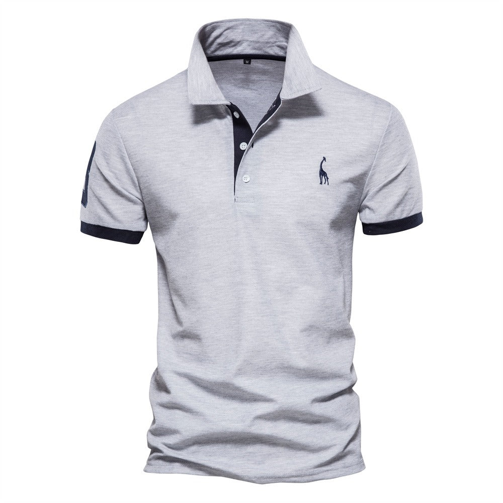 Variant image for Herren Polo Shirt Blau Größe M Baumwolle/Polyester-42