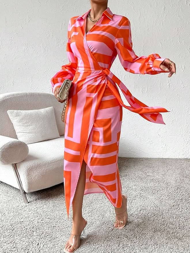 Amira dress | Striking print for elegance and style