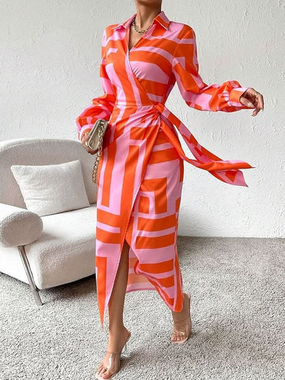 Amira dress | Striking print for elegance and style