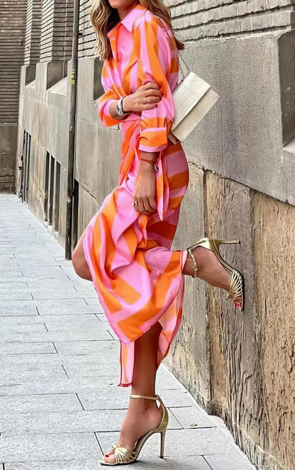 Amira dress | Striking print for elegance and style