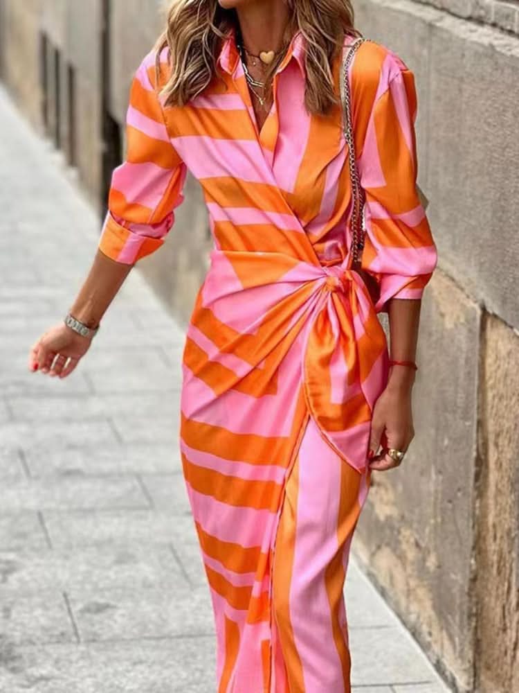 Amira dress | Striking print for elegance and style