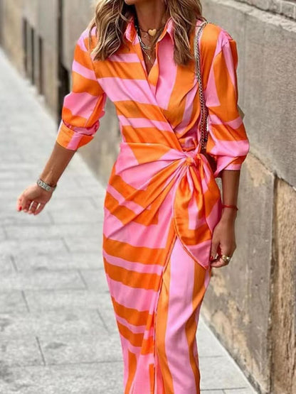 Amira dress | Striking print for elegance and style