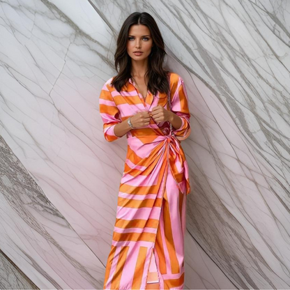 Amira dress | Striking print for elegance and style
