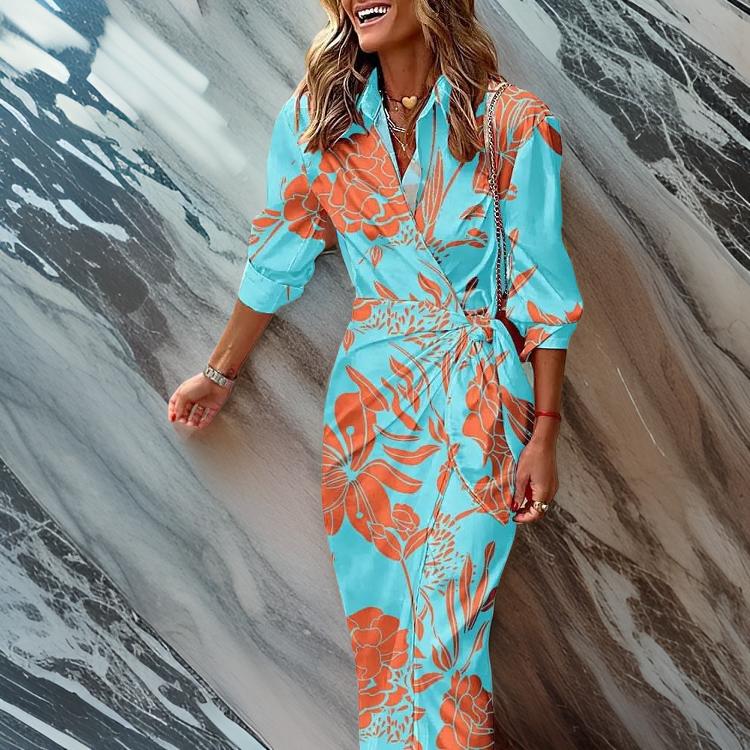 Amira dress | Striking print for elegance and style