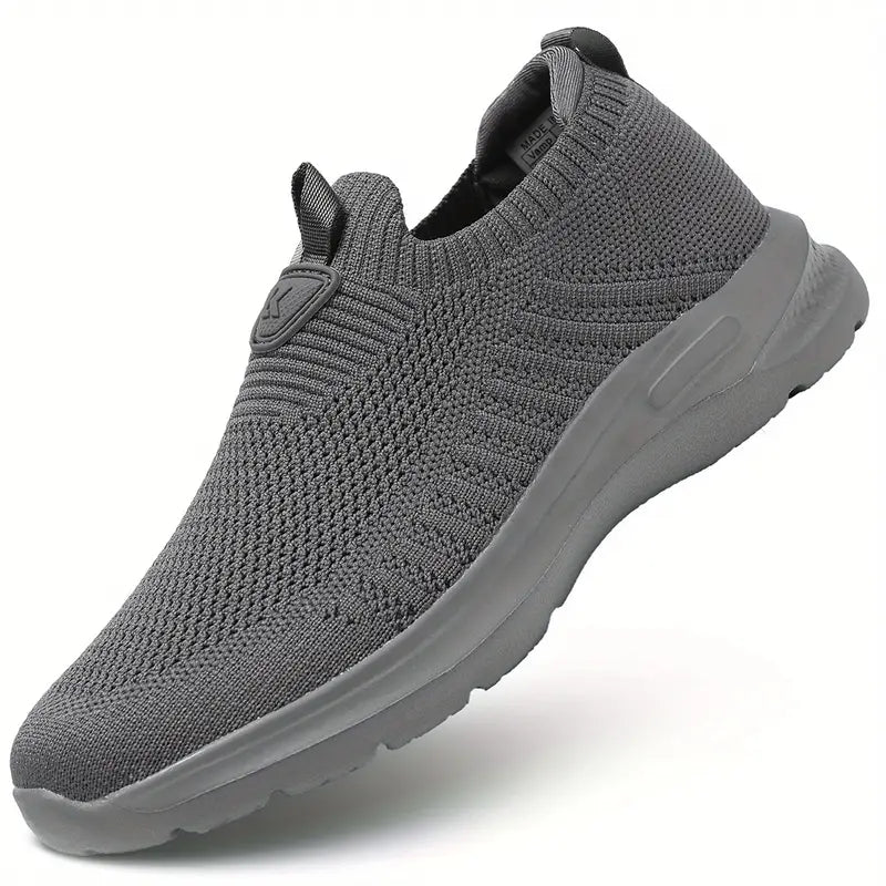 Herren Sneaker Schwarz Größe 42 Orthopädisch Atmungsaktiv Komfort Schuhe-3