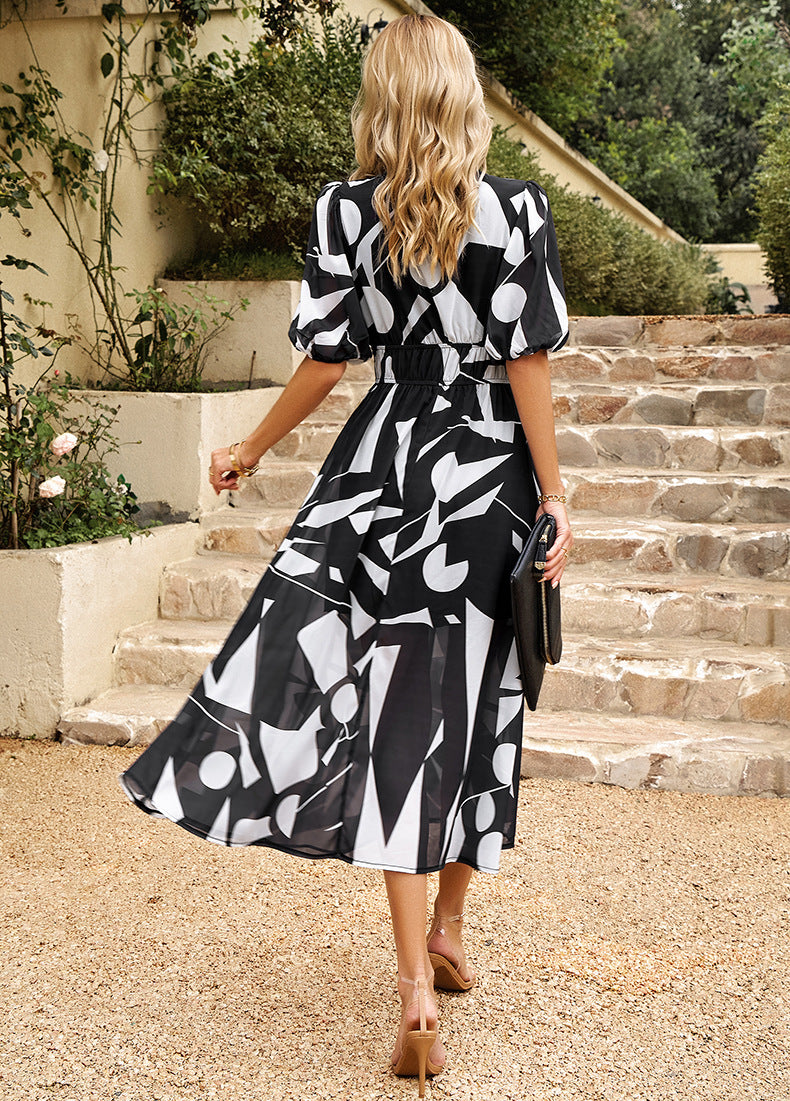 Clara Lange's summer dress | Flowing summer dress for elegant looks
