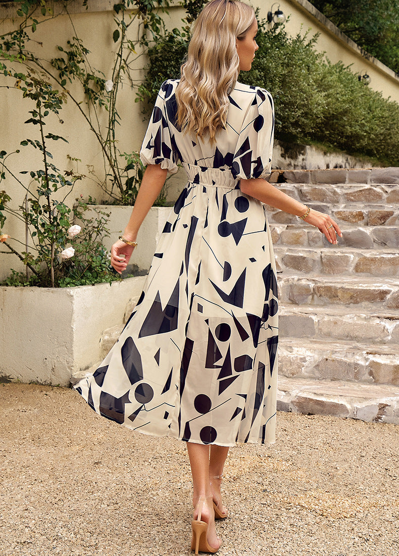 Clara Lange's summer dress | Flowing summer dress for elegant looks