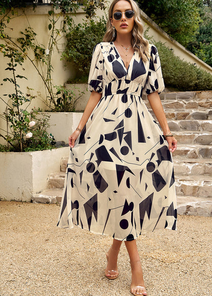 Clara Lange's summer dress | Flowing summer dress for elegant looks