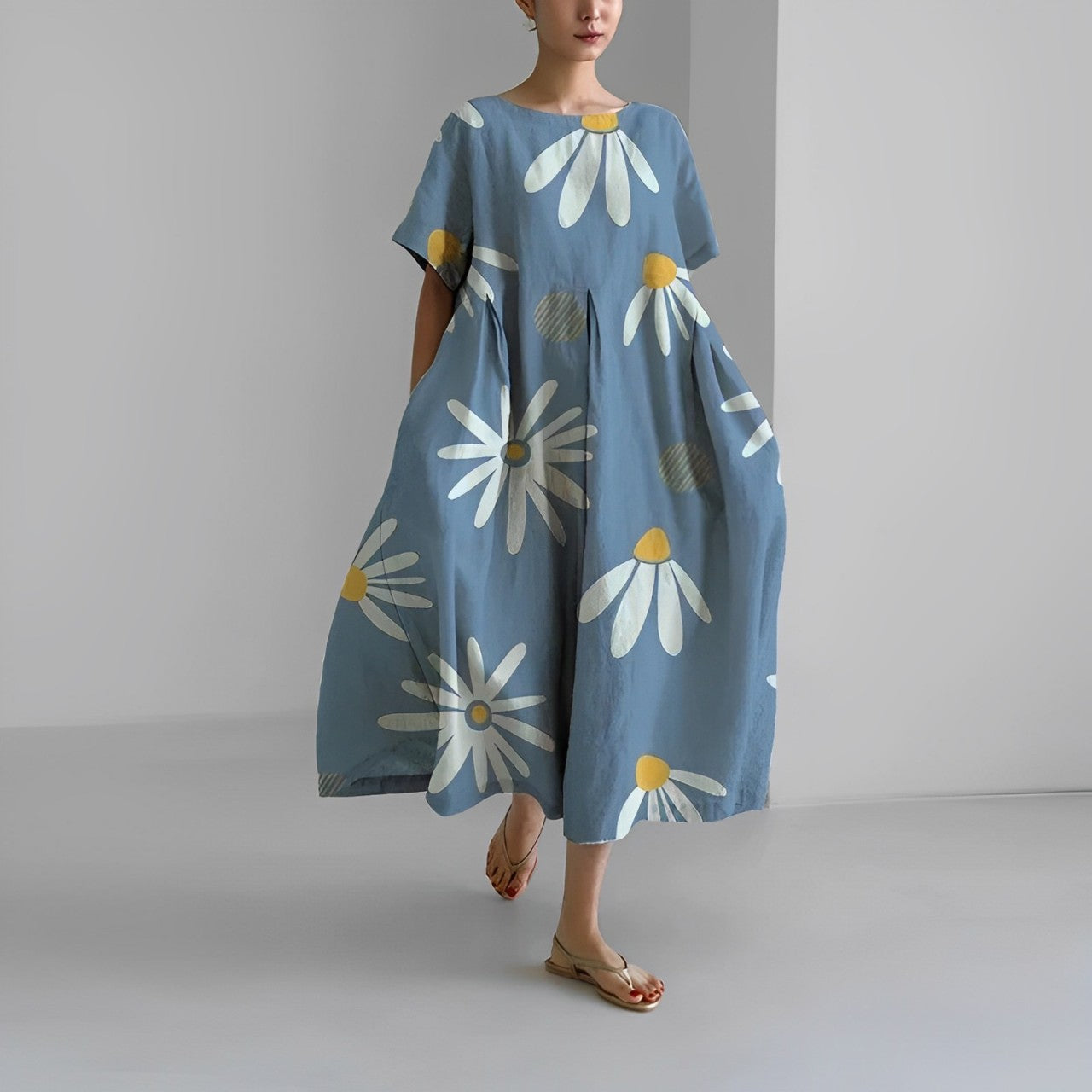 Women's Amelia Dress | Boho floral pattern for effortless elegance