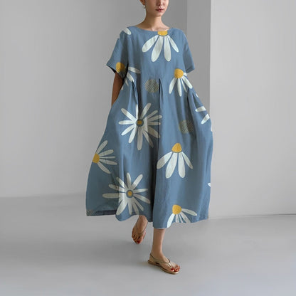 Women's Amelia Dress | Boho floral pattern for effortless elegance
