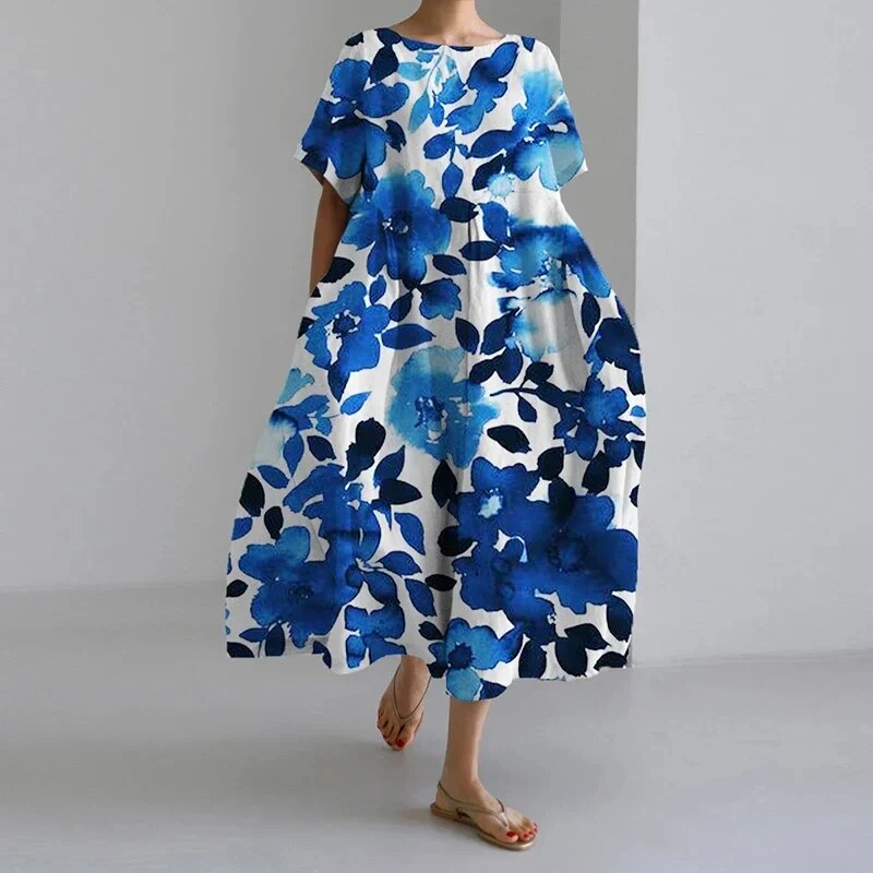 Women's Amelia Dress | Boho floral pattern for effortless elegance