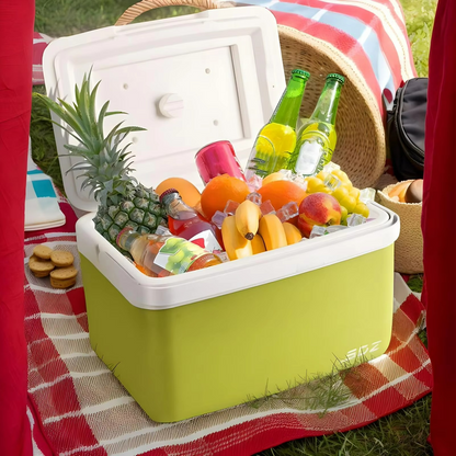 Tragbare Kühlbox für Lebensmittel und Getränke für Camping und Strand