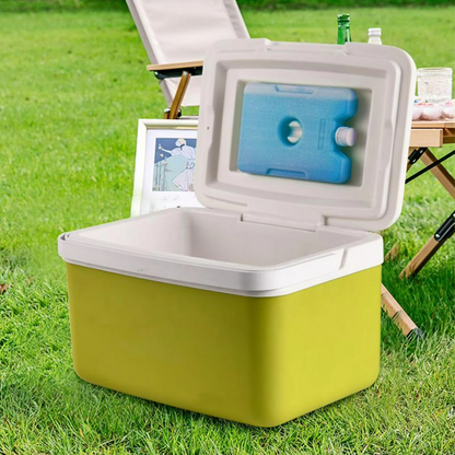 Tragbare Kühlbox für Lebensmittel und Getränke für Camping und Strand