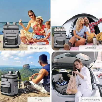 Waterproof lunchbox backpack for picnic and outdoor travel