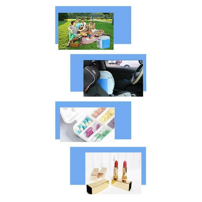Insulated car cooler and warmer box with integrated cooling function