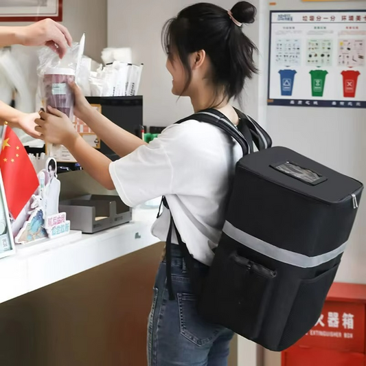 Thermokühltasche Rucksack für die Lieferung und Lagerung von Lebensmitteln