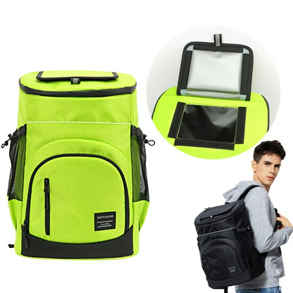 Isolierter Lebensmittelrucksack mit auslaufsicherem Thermospeicher