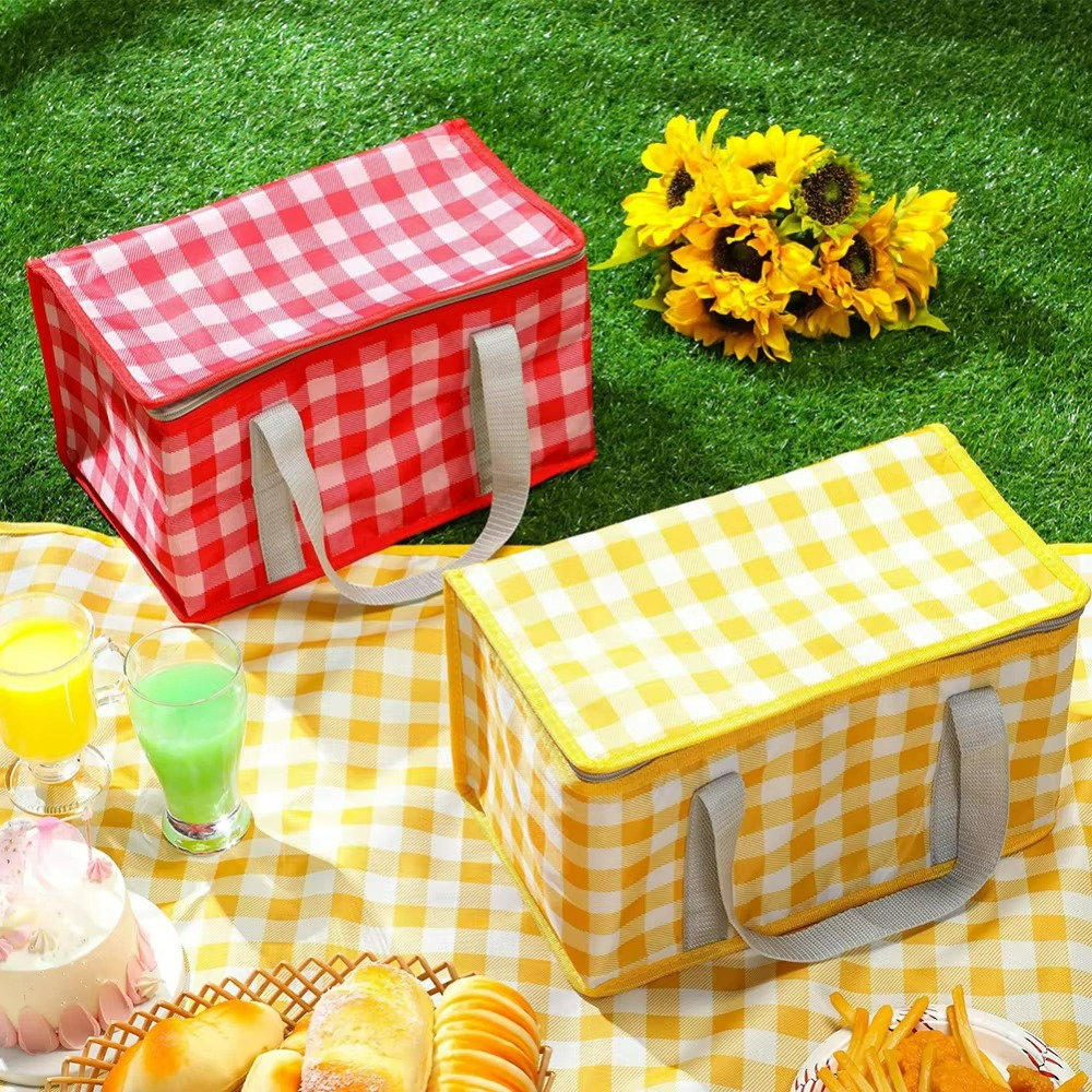 Picknick- und Camping-Bento-Tasche mit isolierter Kühlfunktion