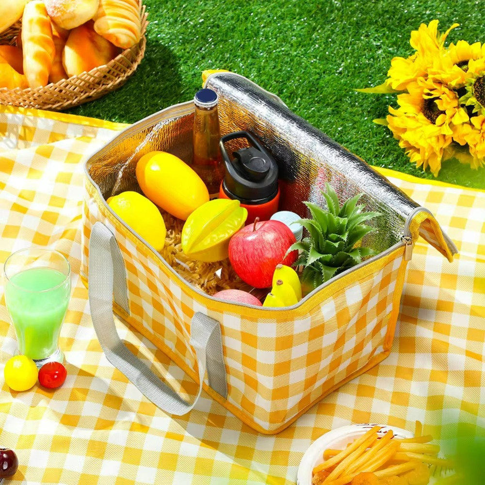 Picknick- und Camping-Bento-Tasche mit isolierter Kühlfunktion