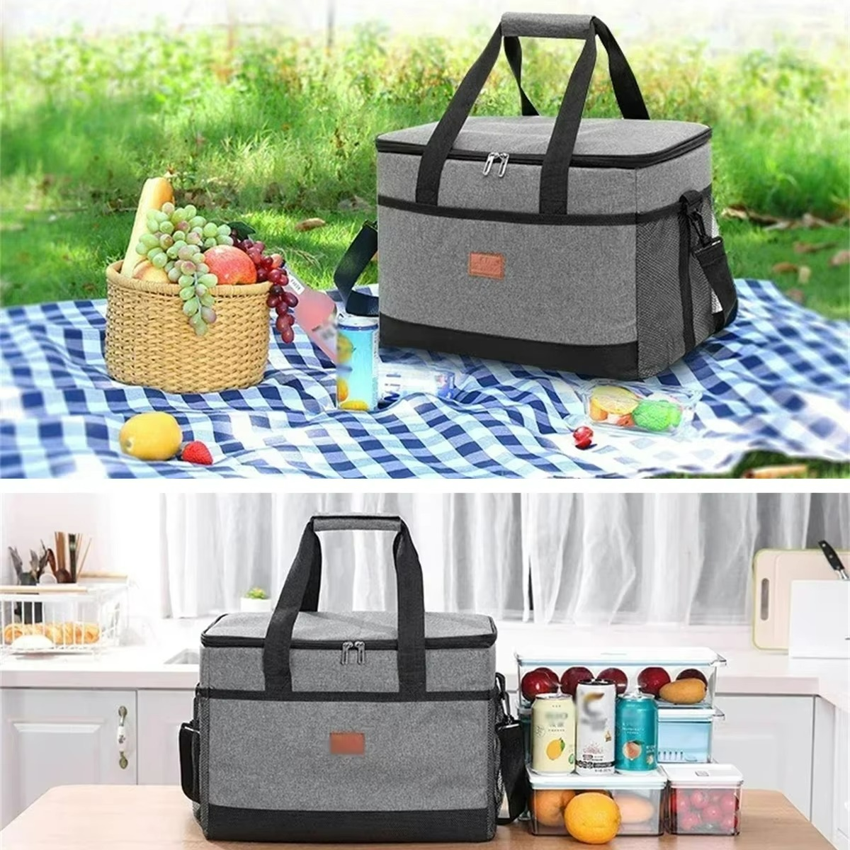 Wasserdichte Kühltasche mit großer Kapazität für Picknicks