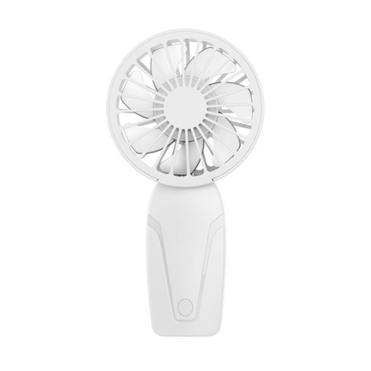 Compact, rechargeable, portable, and handheld fan