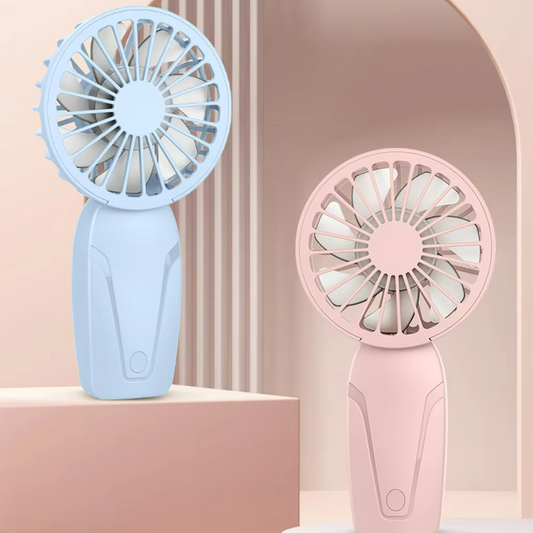 Compact, rechargeable, portable, and handheld fan