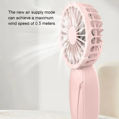 Compact, rechargeable, portable, and handheld fan