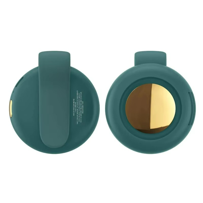 Clip-on whirlwind fan for neck and hip - portable cooling