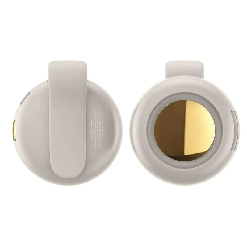 Clip-on whirlwind fan for neck and hip - portable cooling