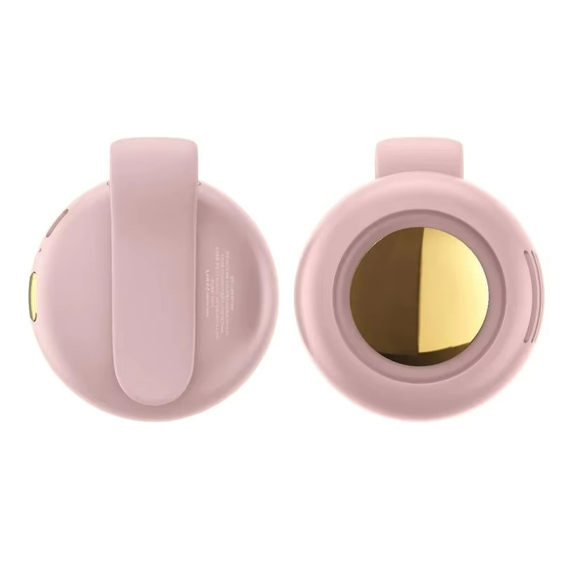 Clip-on whirlwind fan for neck and hip - portable cooling