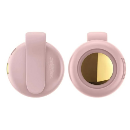 Clip-on whirlwind fan for neck and hip - portable cooling