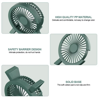 Portable cooling fan small, electric and light