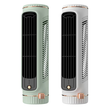USB Rechargeable Tower Fan Compact Portable Air Cooler