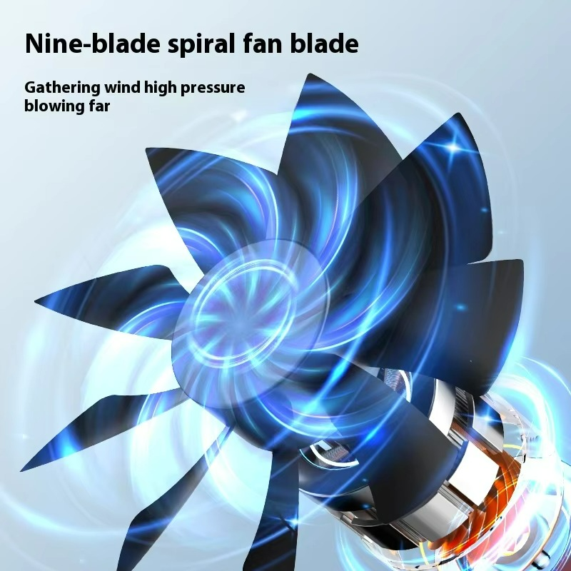 Mini air cooler fan with water cooling and rechargeable battery