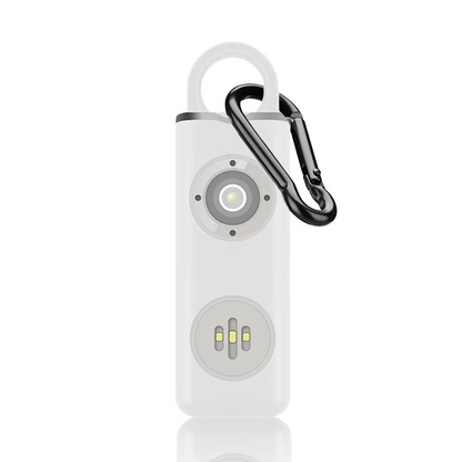 Hollarm Alarme de Autodefesa Chaveiro Pessoal para Mulheres, Crianças e Idosos com Sirene de 130dB e Luz LED