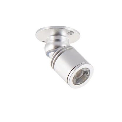 Mini LED spotlight with USB connection – 1W/3W in warm white, cold white – aluminum, 30° beam angle