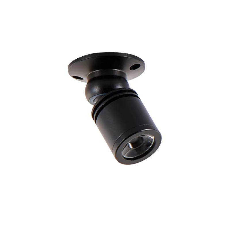 Mini LED spotlight with USB connection – 1W/3W in warm white, cold white – aluminum, 30° beam angle