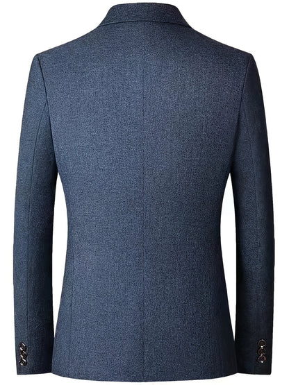 Elegantes Herren Sakko - Vielseitiger Blazer Für Büro & Besondere Anlässe-2