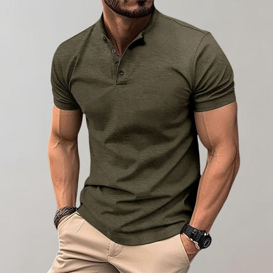 Elegant men's polo shirt in a casual look | High-quality, versatile & comfortable