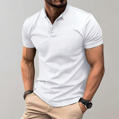 Elegant men's polo shirt in a casual look | High-quality, versatile & comfortable