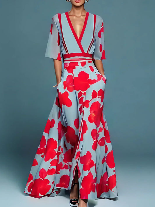 Elisa – Elegant Floral Dress for Women – Sophisticated, Comfortable & Ideal for Special Occasions