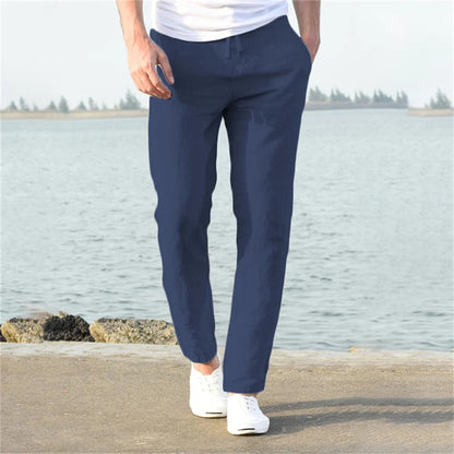 Felix | Light men's linen pants | Casual, comfortable & breathable